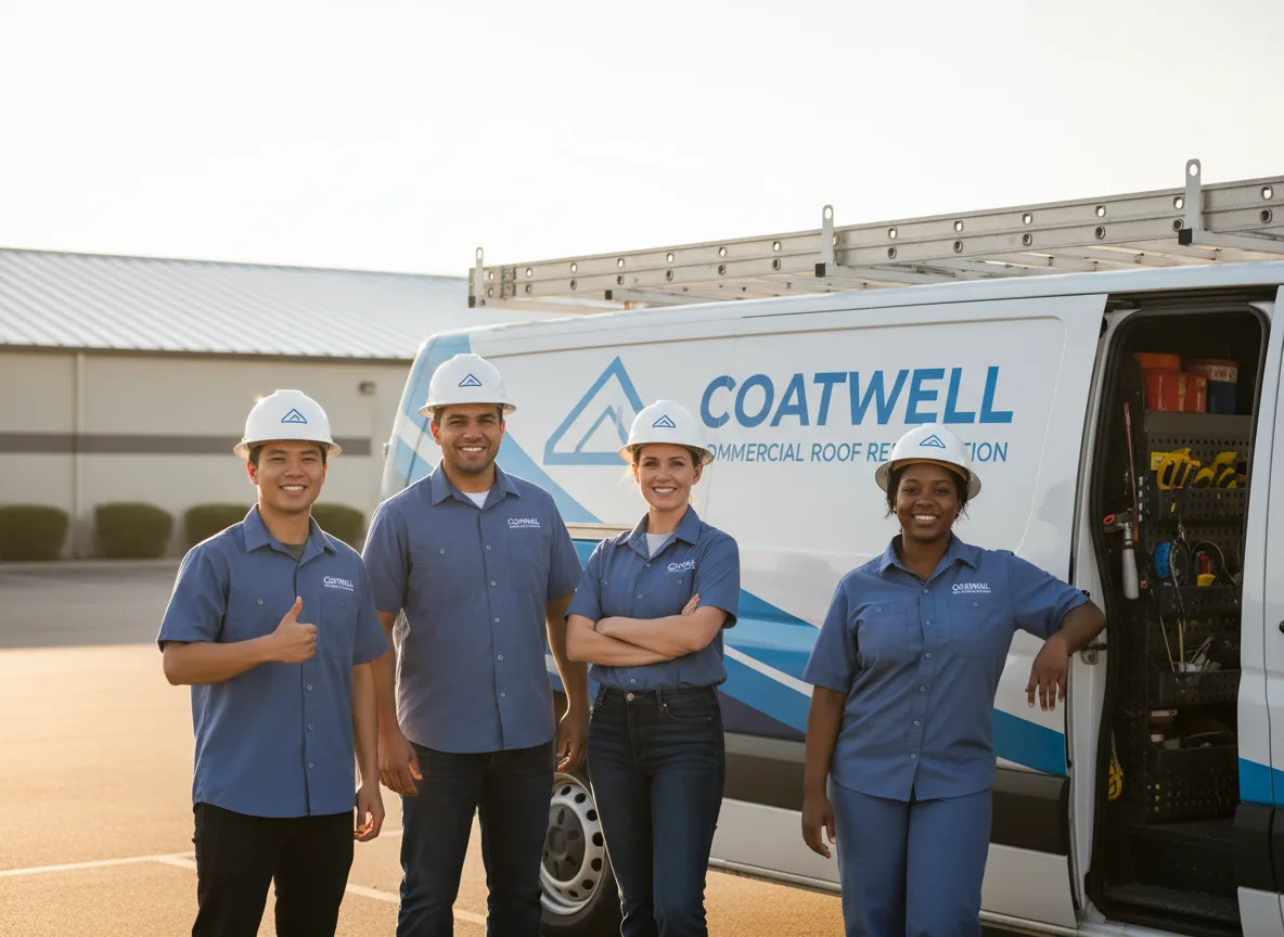 Commercial roof coating company in Bassett, AR